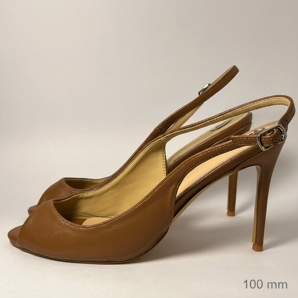 Slingback @stellaireheels peeptoe
