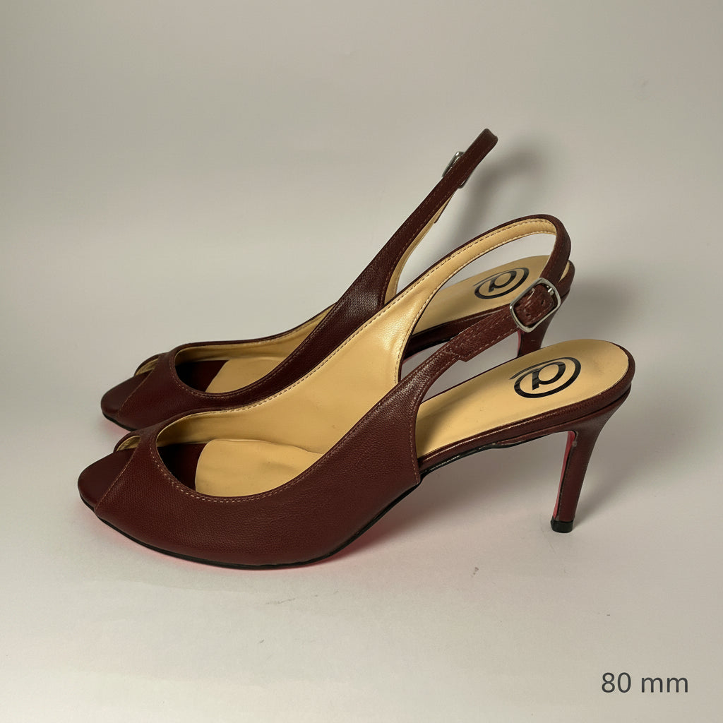 Slingback @stellaireheels peeptoe