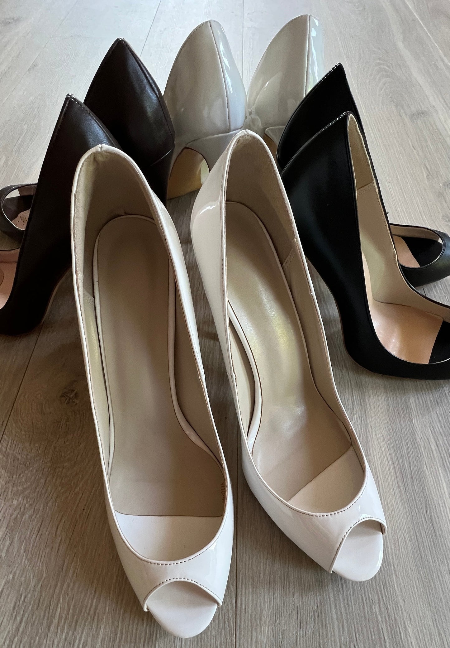Classic @stellaireheels Peeptoe Pump